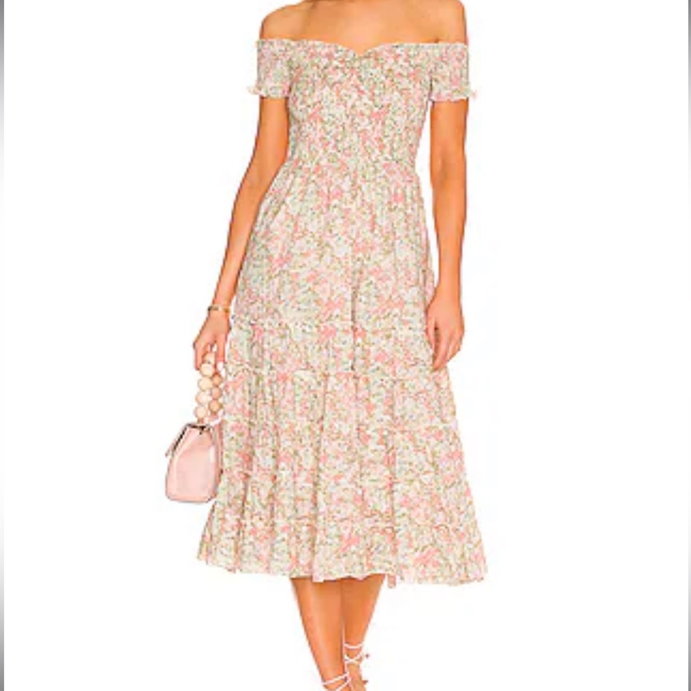 Mina Dress in Blush by Heartloom. Size S
